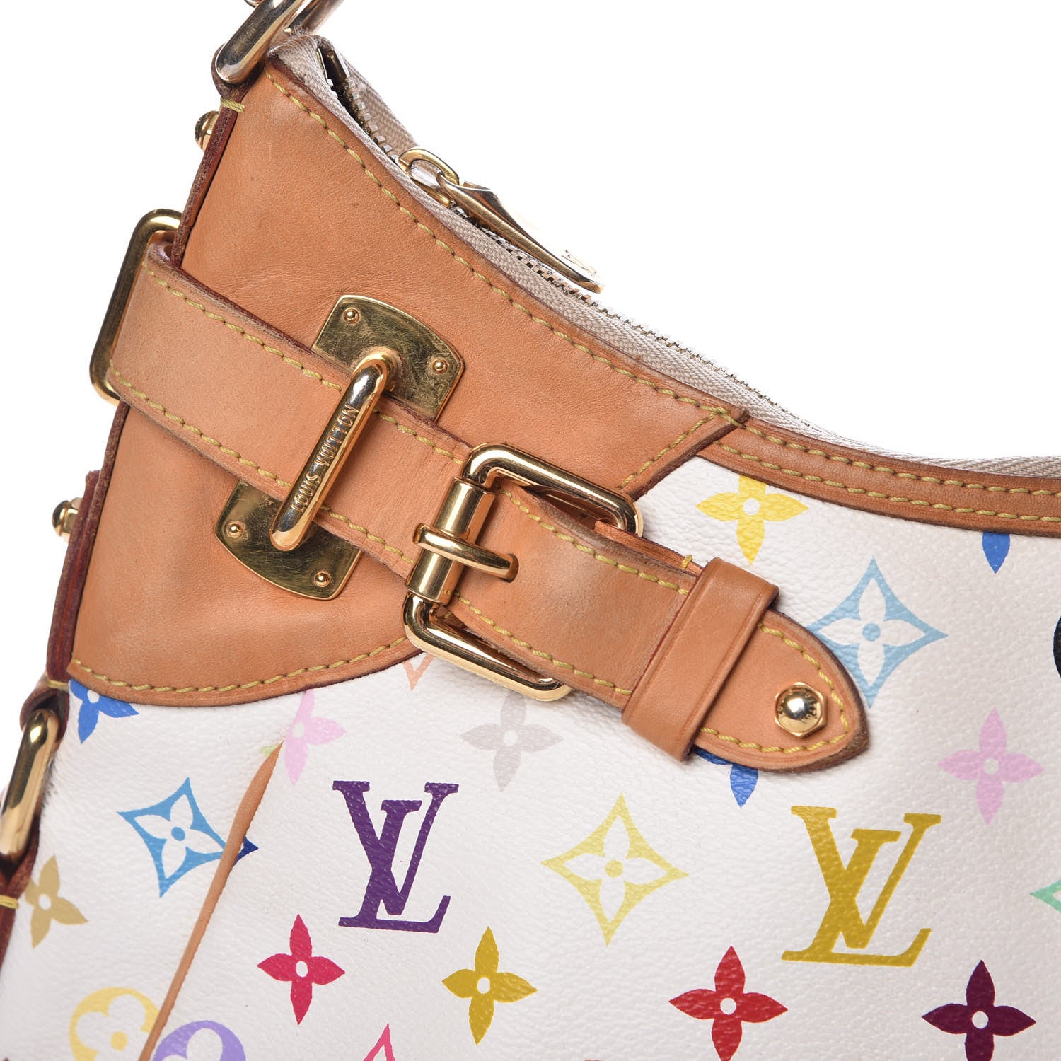 Louis Vuitton Monogram Multicolor Greta White 8 of 18