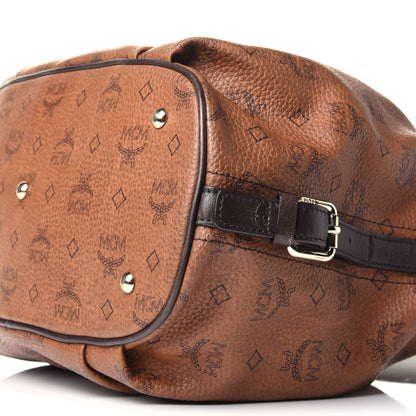 MCM Visetos Hobo Cognac 12 of 12