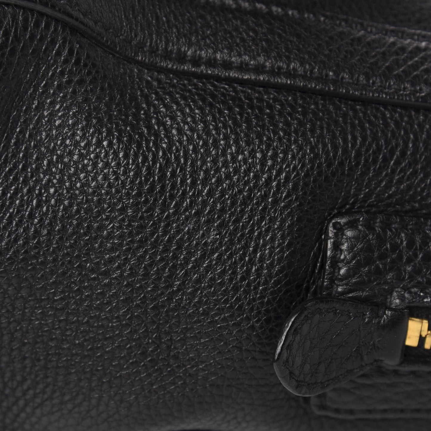 Vitello Daino Satchel Black