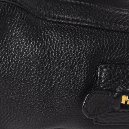 Prada Vitello Daino Satchel Black 12 of 16