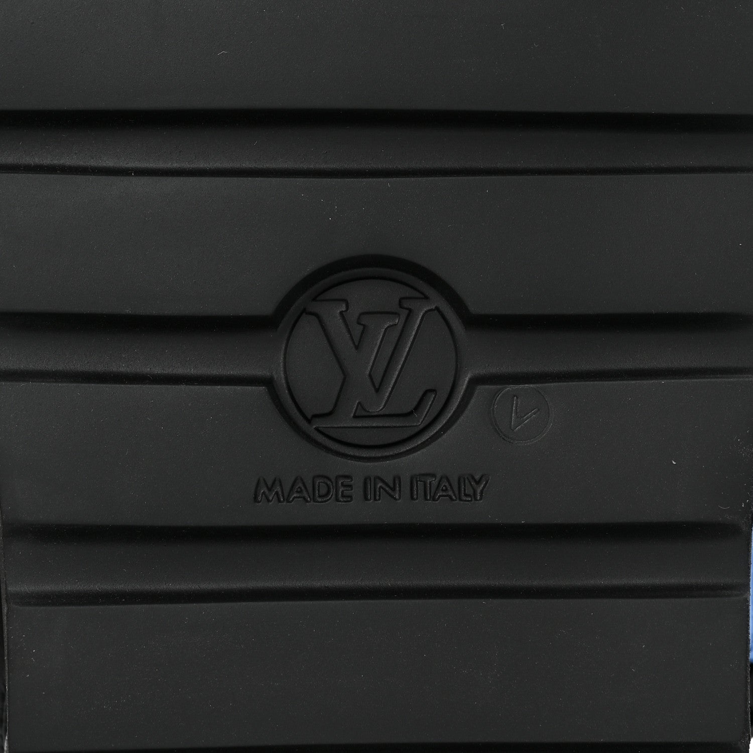 Louis Vuitton Calfskin Monogram Pool Pillow Flat Comfort Sandals 37 Blue 7 of 9