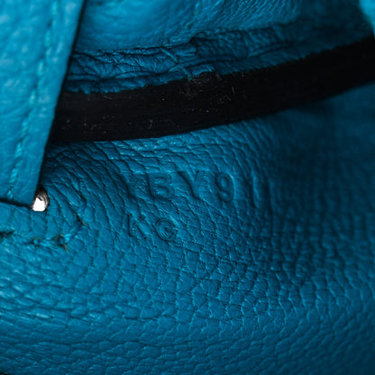 Hermes Togo Kelly Retourne 25 Bleu Zanzibar 7 of 11