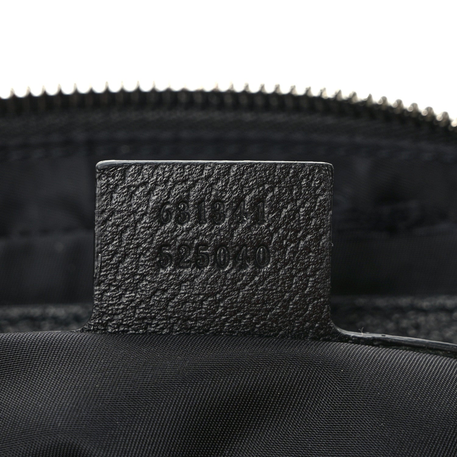 Gucci Econyl Nylon Monogram Off The Grid Belt Bag Black 7 of 11