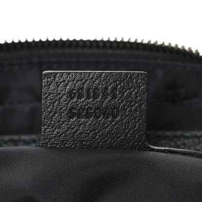 Gucci Econyl Nylon Monogram Off The Grid Belt Bag Black 7 of 11