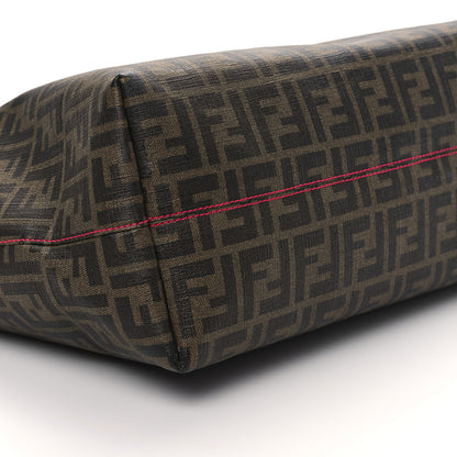 Fendi Zucca Spalmati Large Roll Tote Tobacco Fuxia 8 of 12