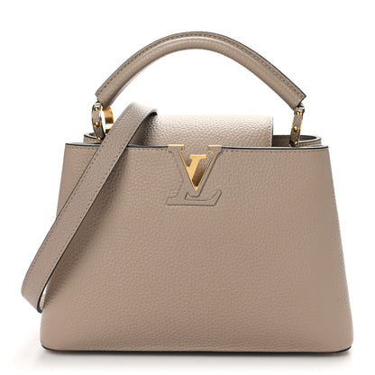 Louis Vuitton Taurillon Capucines BB Galet 1 of 10