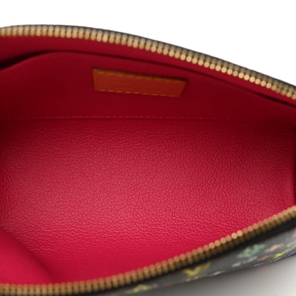 Louis Vuitton Monogram Multicolor Cosmetic Pouch Black Grenade 5 of 7