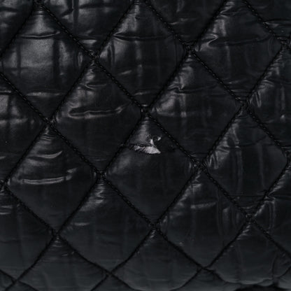 Chanel Nylon Quilted Large Coco Cocoon Tote Black 16 of 20