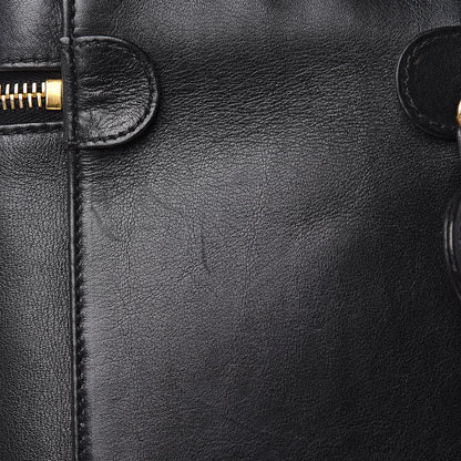 Chanel Lambskin Vanity Cosmetic Case Black 14 of 21