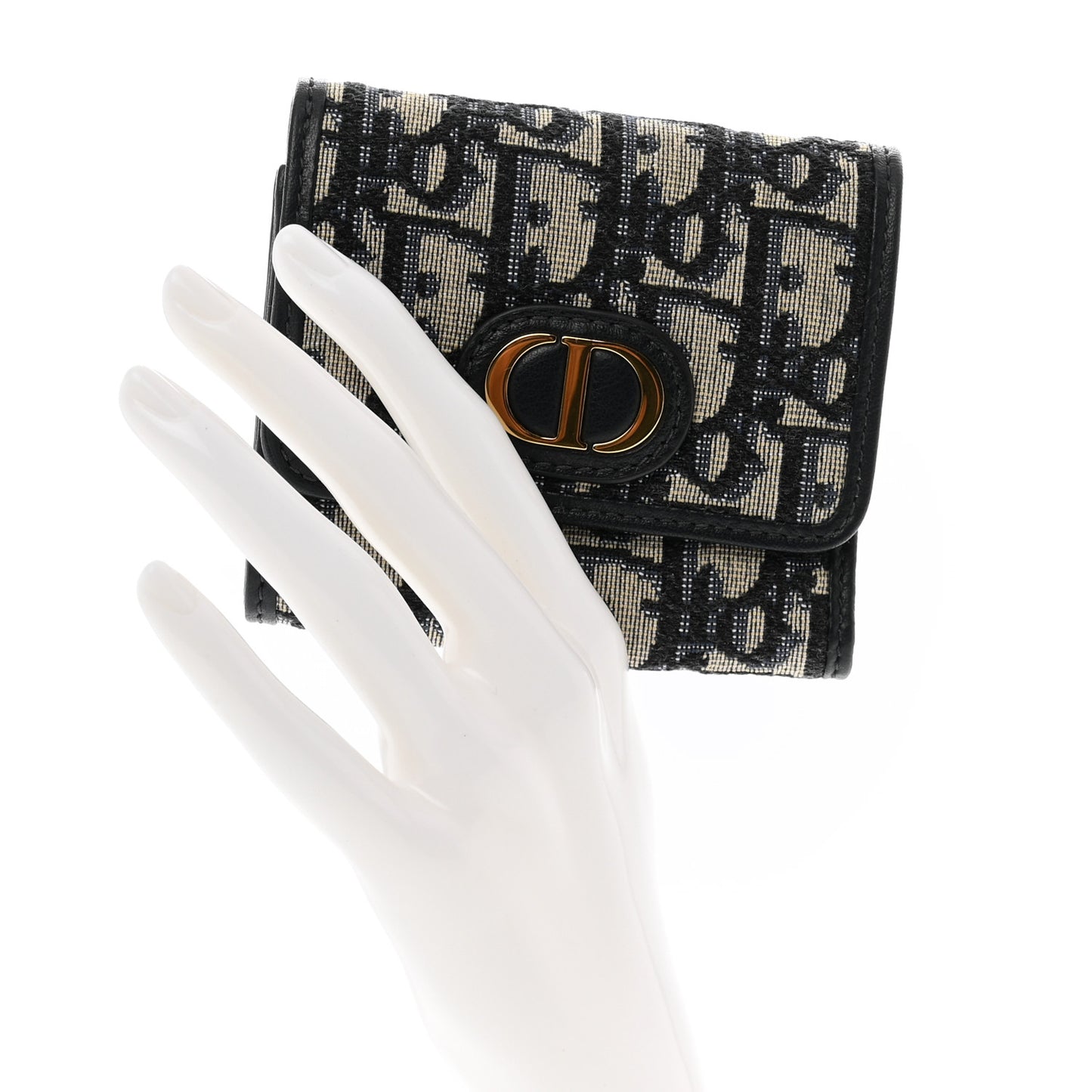 Oblique 30 Montaigne Lotus Wallet Blue
