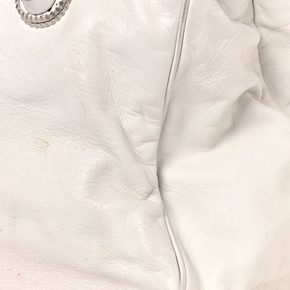 Balenciaga Agneau Giant Brogues Hardware Mid Day White 21 of 29