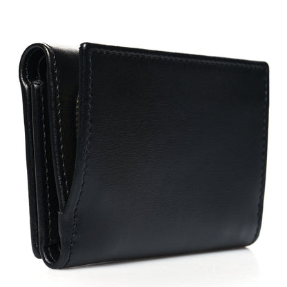 Gucci Boarded Plutone Calfskin Horsebit 1955 Tri Fold Wallet Black 3 of 10