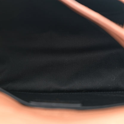 Saint Laurent Crinkled Calfskin Matelasse Monogram Baby Niki Chain Satchel  Light Caramel 5 of 10