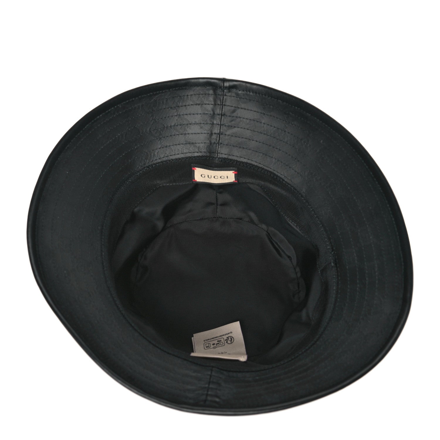 Gucci Monogram GG Bucket Hat Black 6 of 8