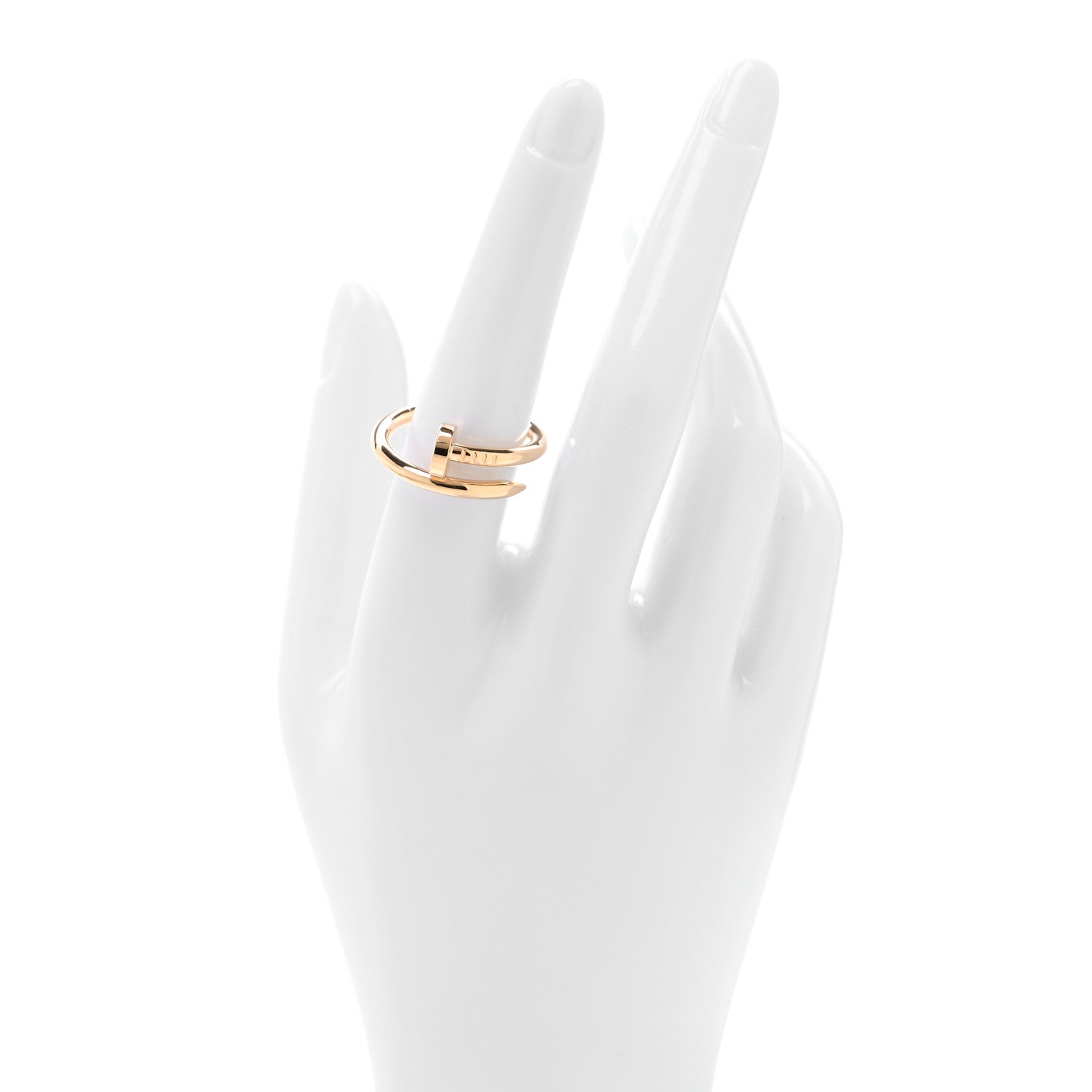 Cartier 18K Yellow Gold Juste Un Clou Ring 58 8.25 2 of 6