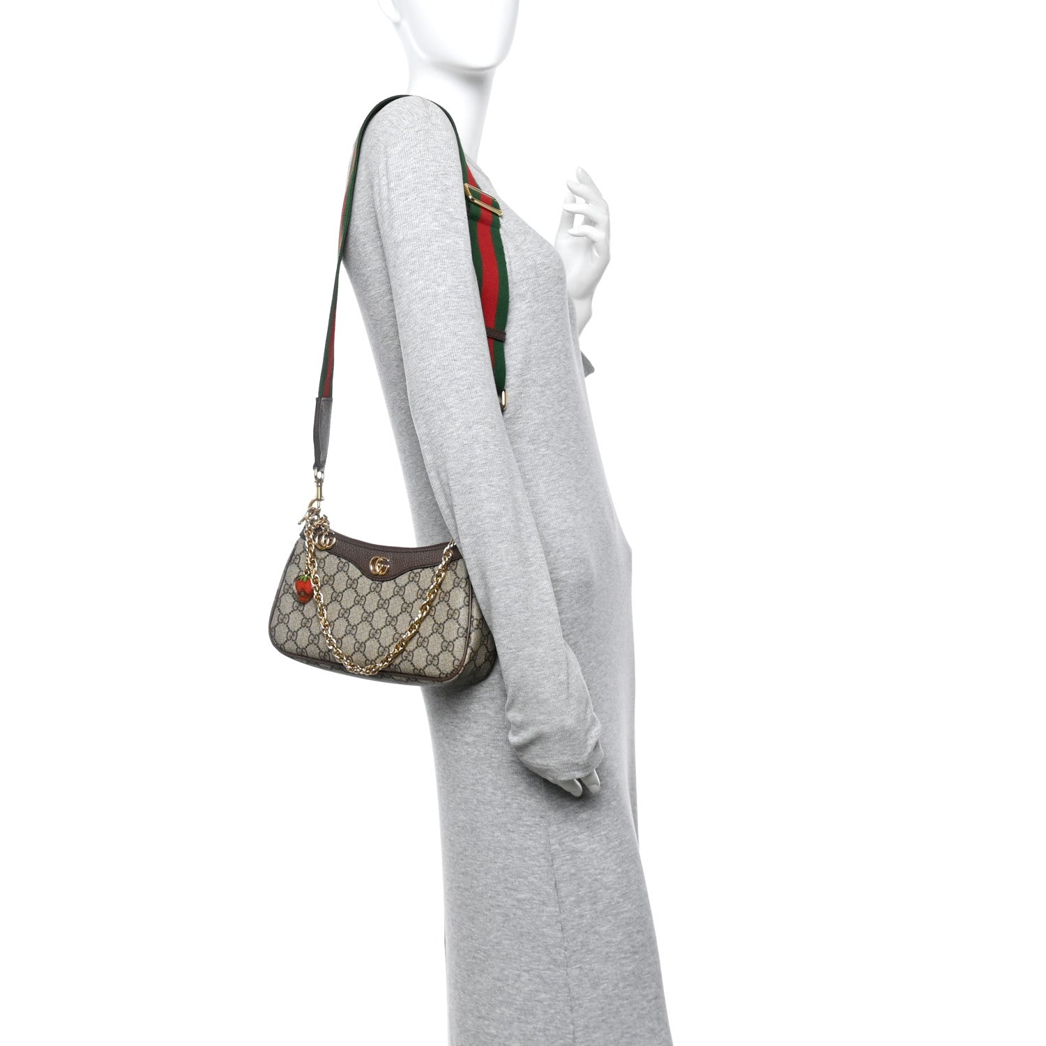 GUCCI【今月末まで値下げ】 WMNS) Gucci Ophidia GG Middle-Sized Tote Bag 'Brown' 631685-96IWB-8745