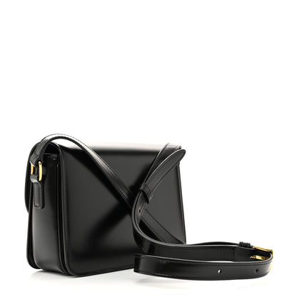 Celine Shiny Calfskin Teen Triomphe Black 3 of 11