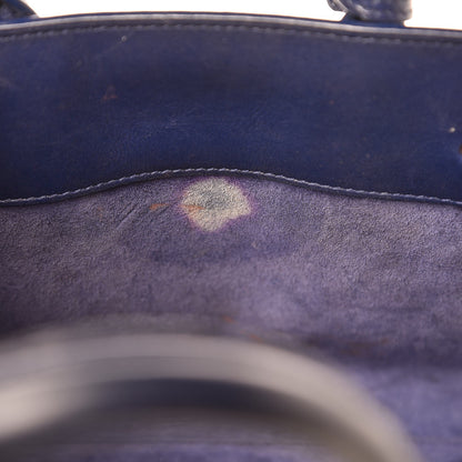 Saint Laurent Calfskin Nano Sac De Jour Dark Blue 9 of 19