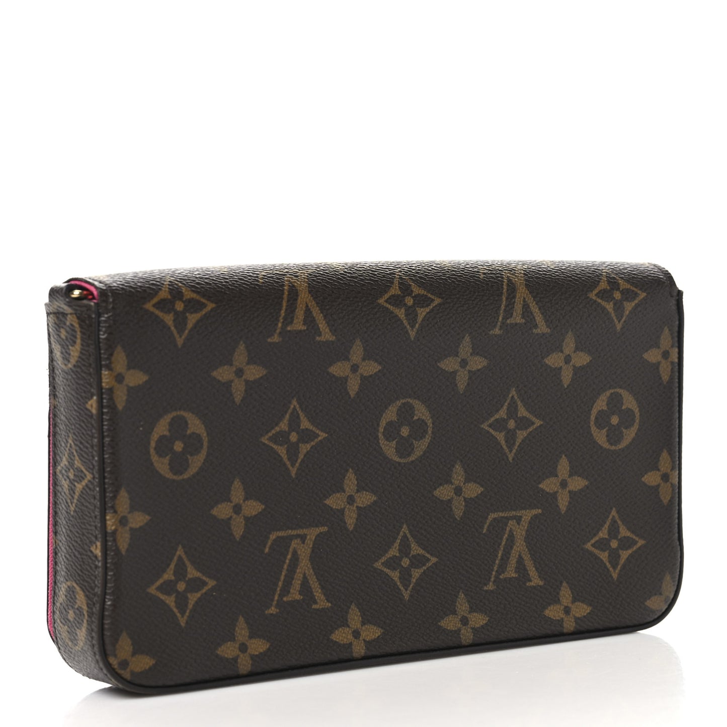 Monogram 2021 Christmas Animation Hollywood Pochette Felicie Chain Wallet Fuchsia