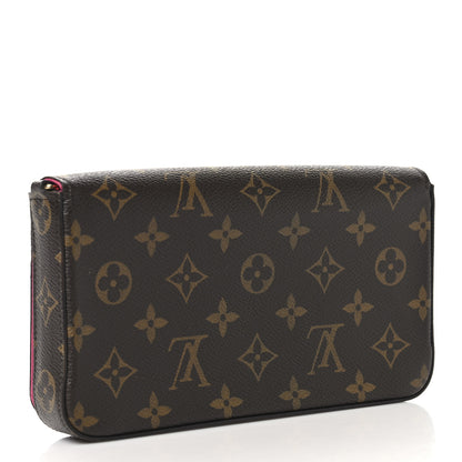 Louis Vuitton Monogram 2021 Christmas Animation Hollywood Pochette Felicie Chain Wallet Fuchsia 4 of 10