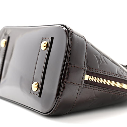 Louis Vuitton Vernis Alma BB Amarante 10 of 10