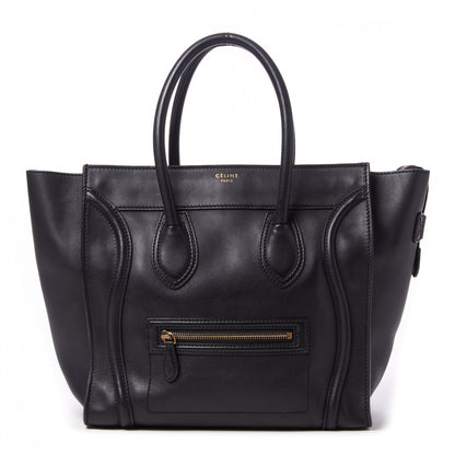 Celine Smooth Calfskin Mini Luggage Black 1 of 7