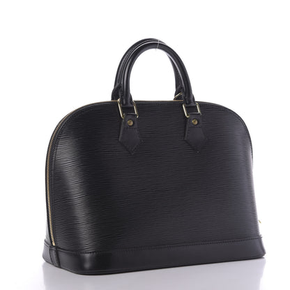 Louis Vuitton Epi Alma PM Black 3 of 9