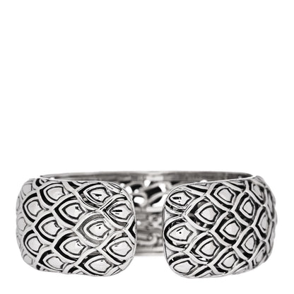 John Hardy Sterling Silver 18K Yellow Gold Legends Naga Kick Cuff Bracelet 2 of 4