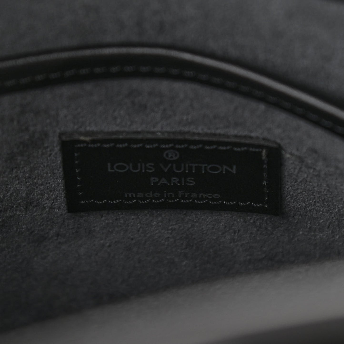 Epi Demi Lune Tote Black