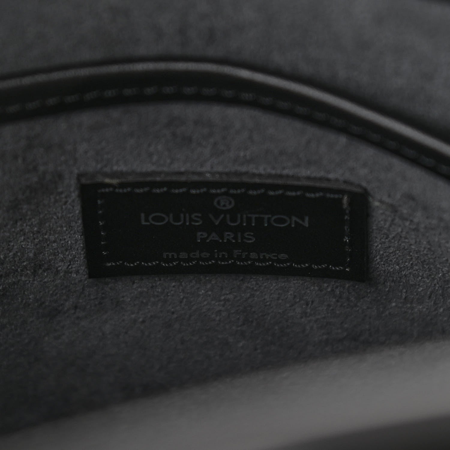 Louis Vuitton Epi Demi Lune Tote Black 6 of 9
