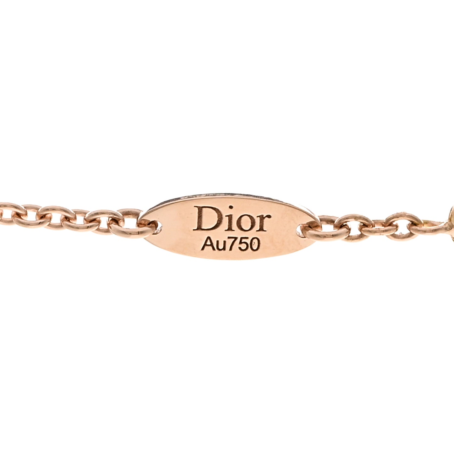 18K Rose Gold Diamond Black Onyx Rose Des Vents Necklace