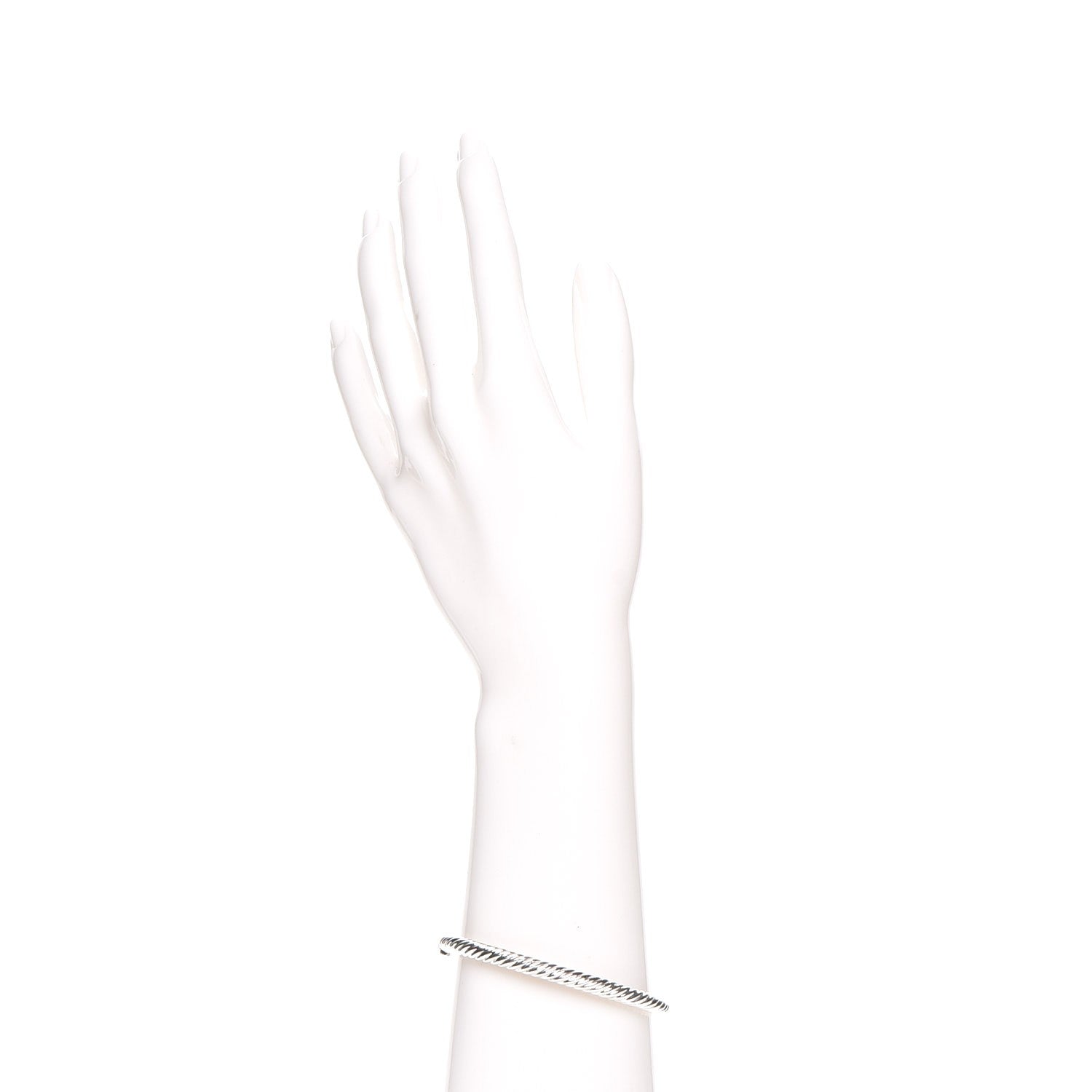 David Yurman Sterling Silver Narrow Cable Classics Bracelet 2 of 16