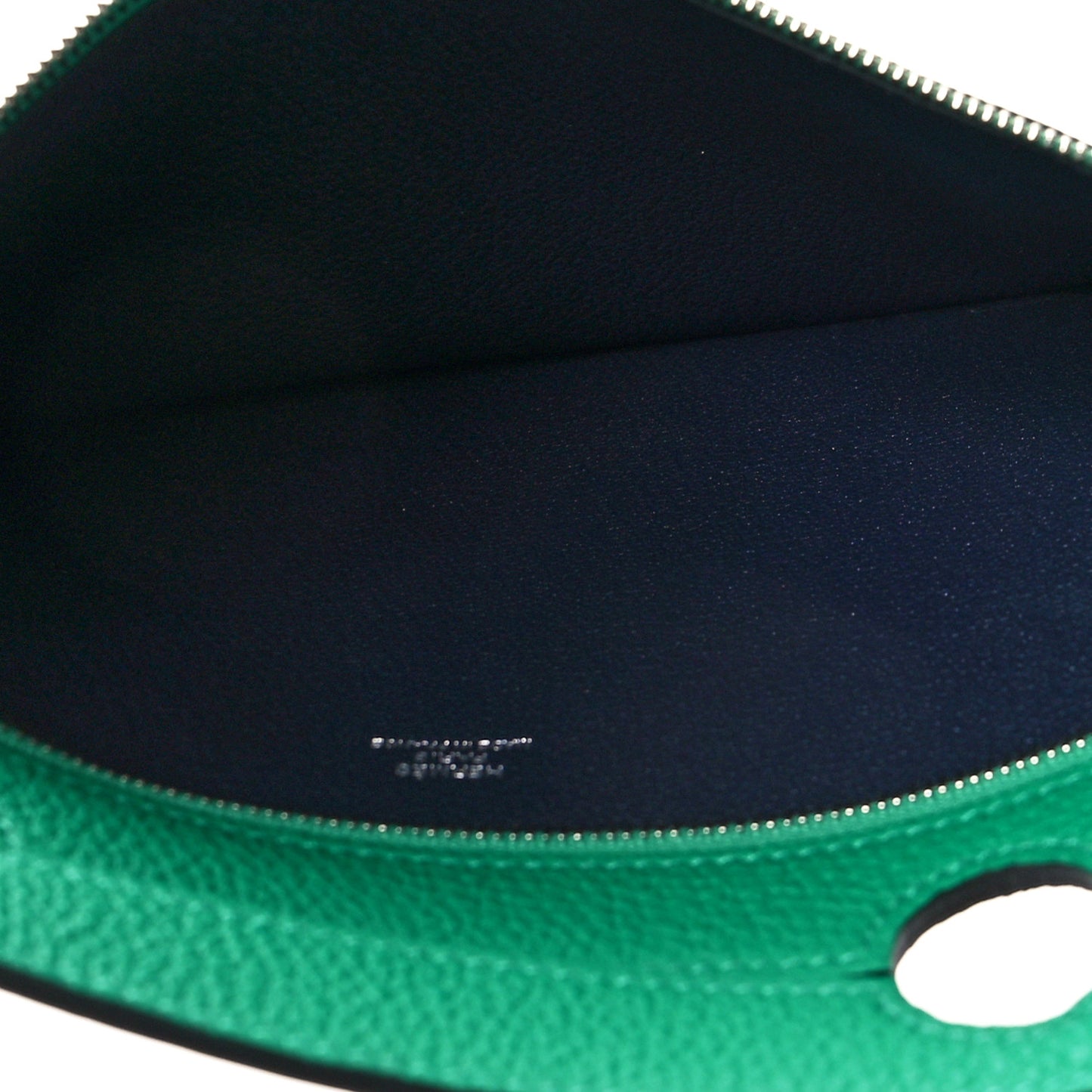 Togo Verso Backpocket Pouch 30 Menthe Indigo