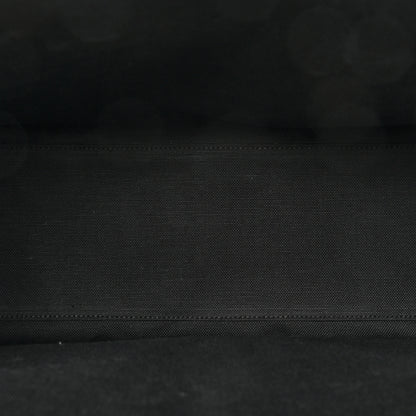 Gucci Monogram Jumbo GG Textured Dollar Calfskin Tote Bag Black 5 of 13