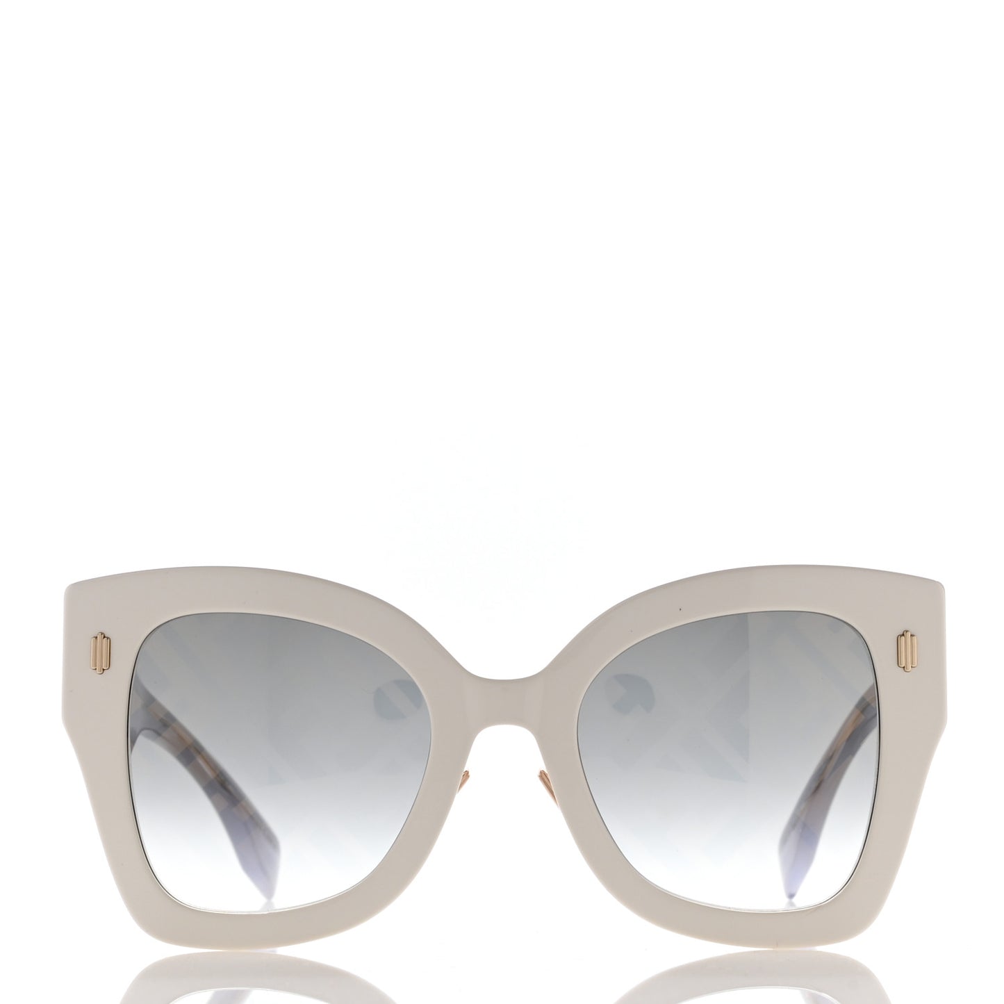 Acetate FF Sunglasses FF 0434/G/S White Gold