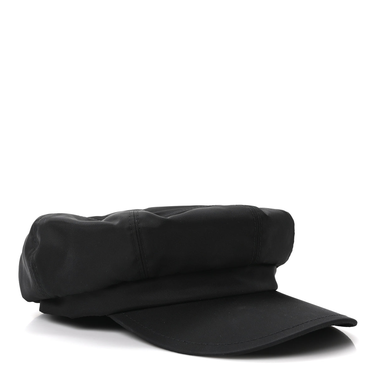 Re-Nylon Newsboy Hat L Black