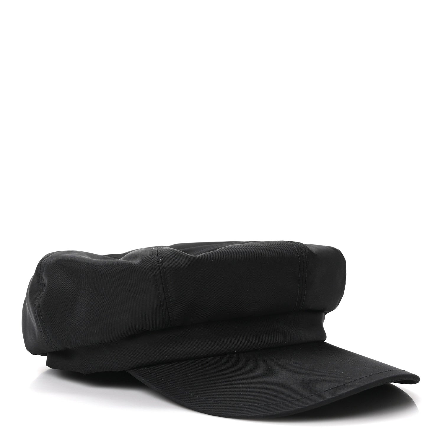 Prada Re-Nylon Newsboy Hat L Black 6 of 10
