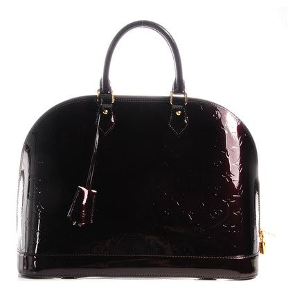 Louis Vuitton Vernis Alma GM Amarante 1 of 7