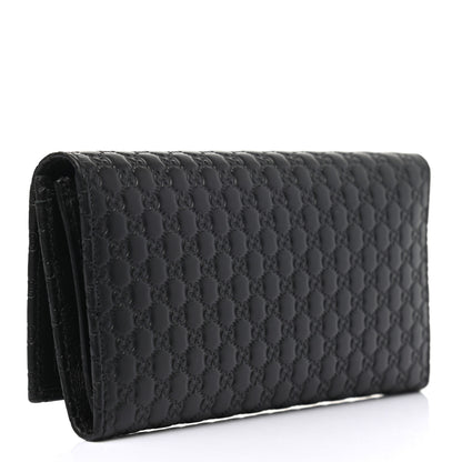 Gucci Soft Microguccissima Continental Wallet Black 3 of 7
