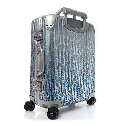 Christian Dior X RIMOWA Aluminum Gradient Cabin Luggage Blue Multi 2 of 9