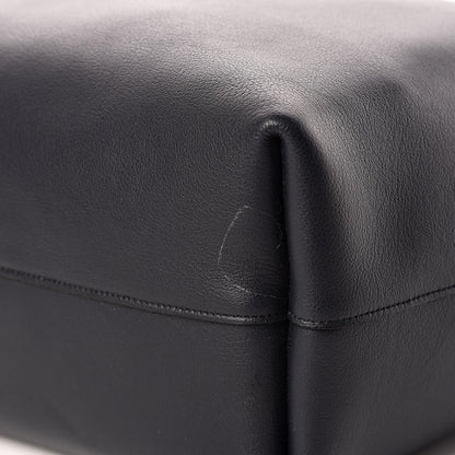 Saint Laurent Calfskin Large Shopping Tote Deep Marine 13 of 13