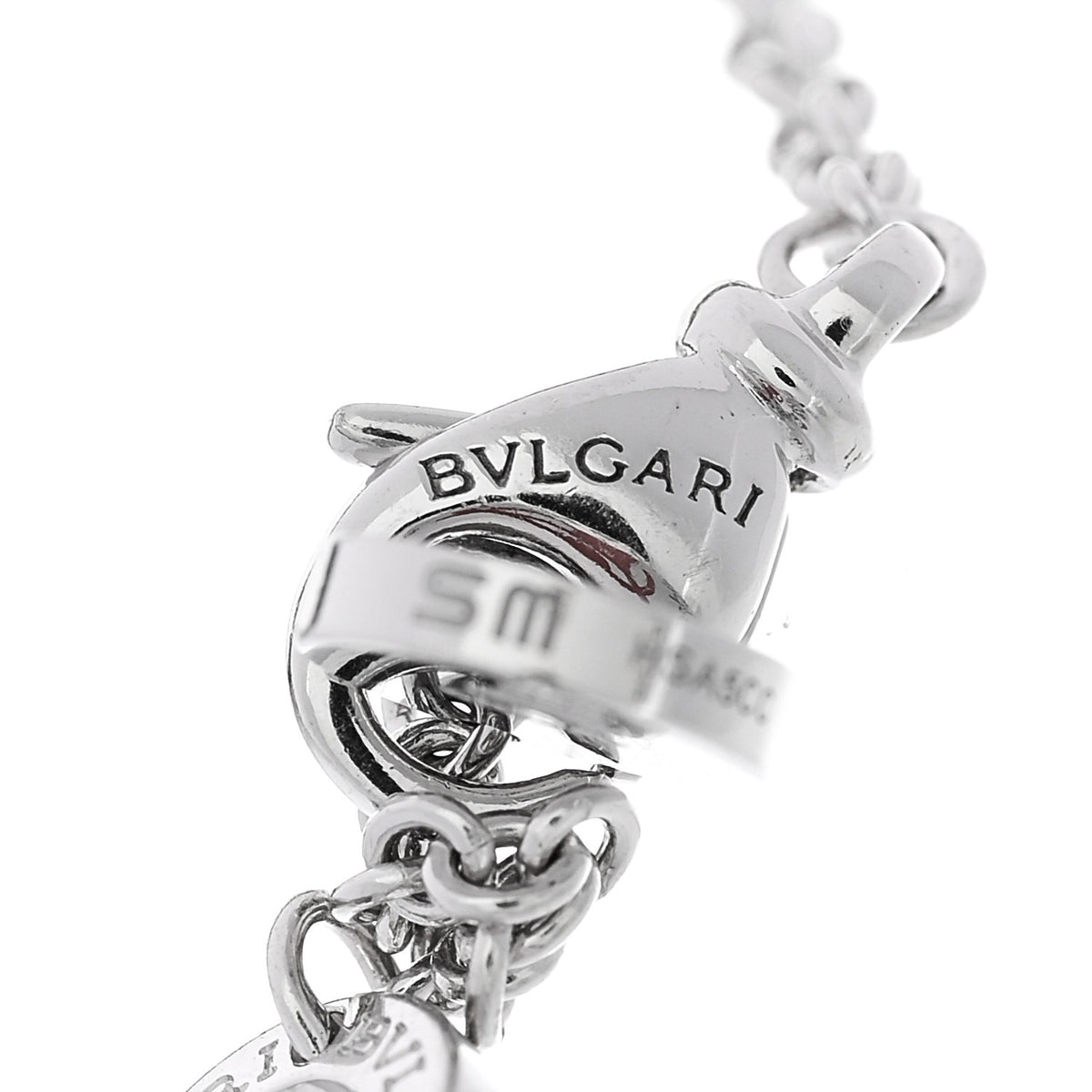 Bulgari Sterling Silver Black Ceramic Save the Children Bracelet SM 3 of 6
