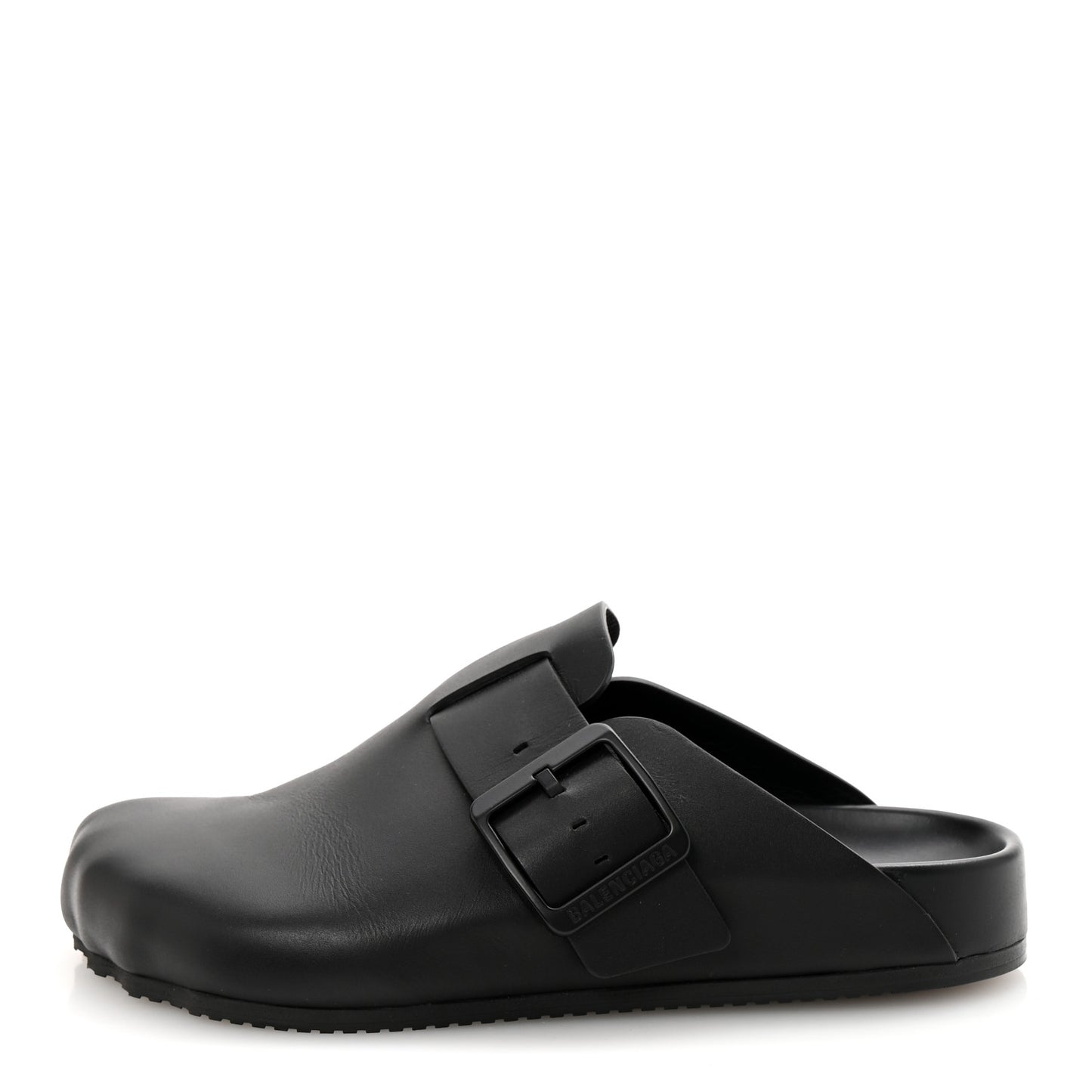 Matte Calfskin Sunday Mules 37 Black