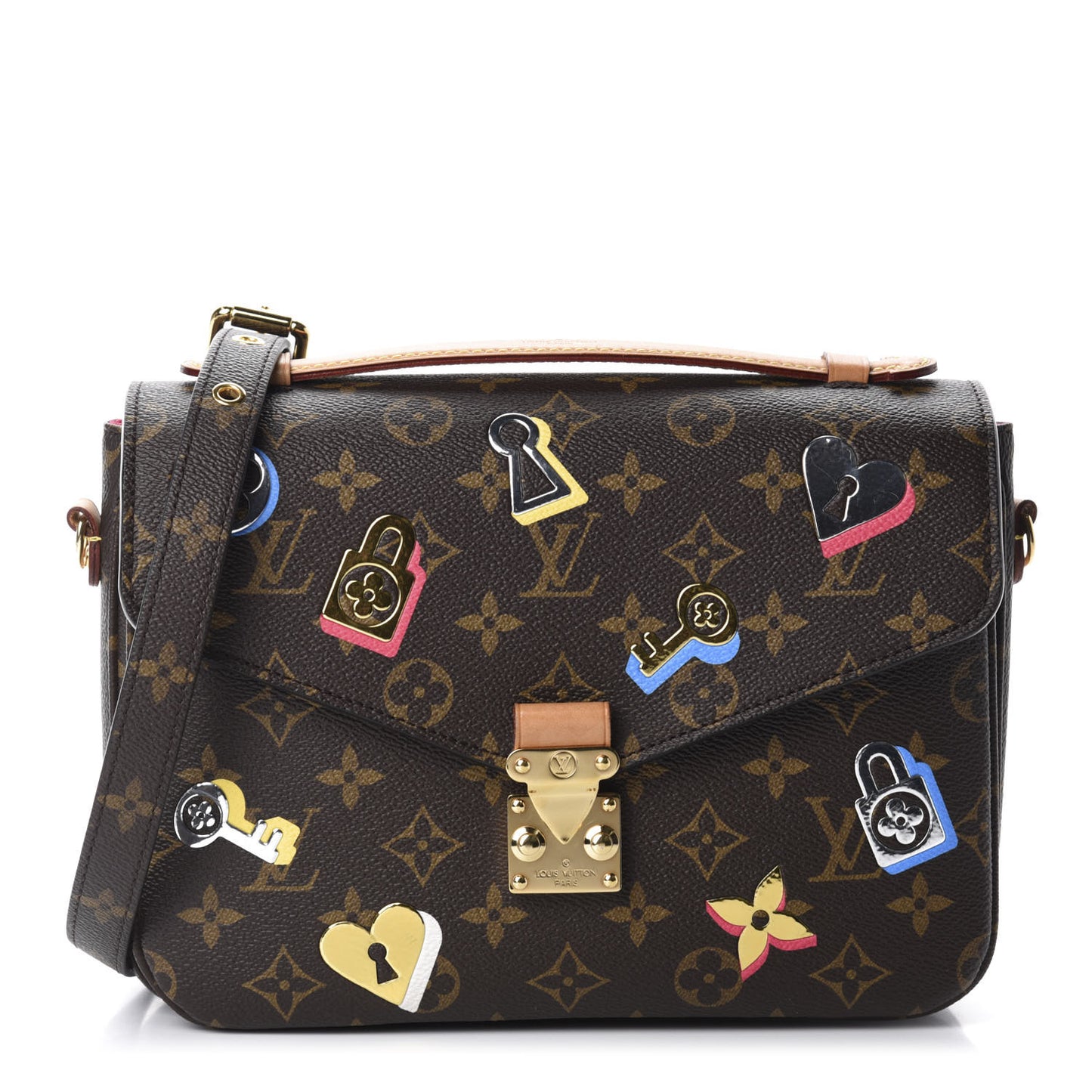 Monogram Love Lock Pochette Metis