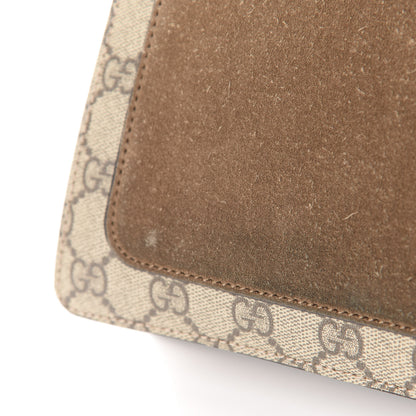 Gucci GG Supreme Monogram Medium Dionysus Shoulder Bag Taupe 11 of 12