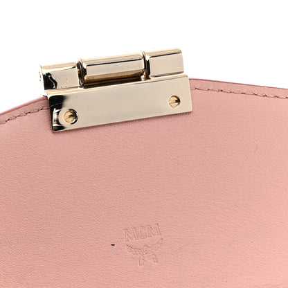 MCM Visetos Large Patricia Wallet On Chain Soft Pink 6 of 12