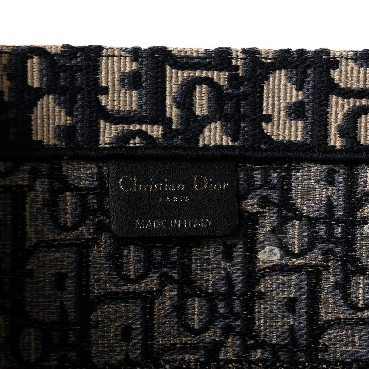Christian Dior Oblique Medium Book Tote Blue Multicolor 6 of 10