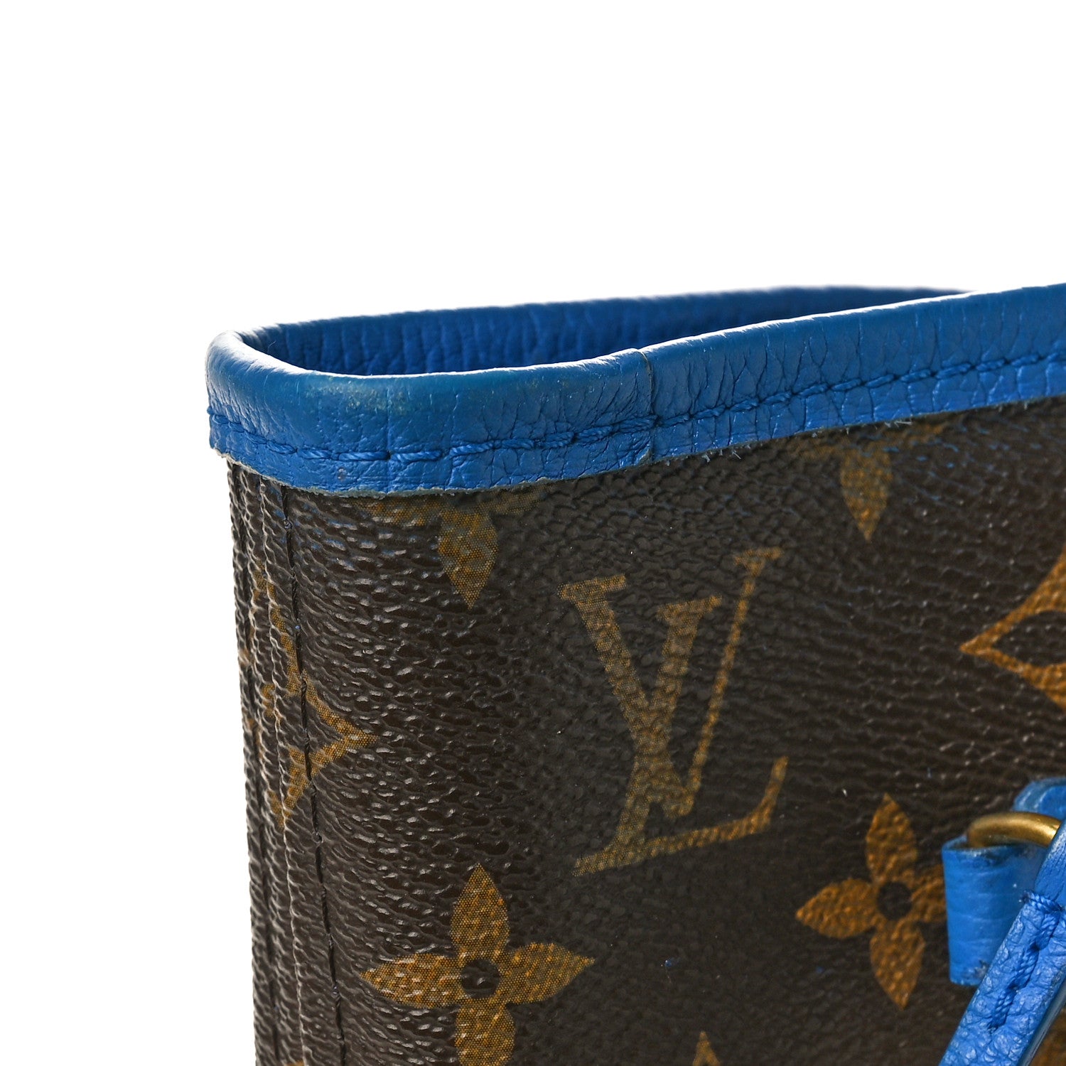 Louis Vuitton Monogram Articles de Voyage Ikat Neverfull MM Grand Blue 11 of 13