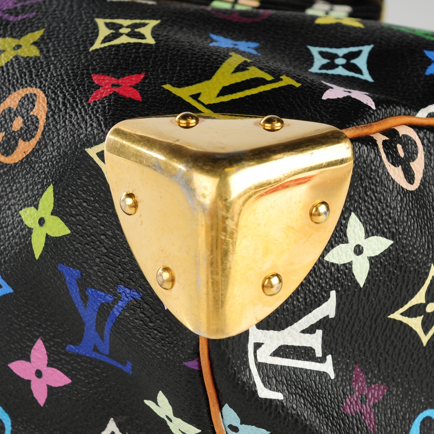 Louis Vuitton Monogram Multicolor Speedy 30 Black 10 of 13