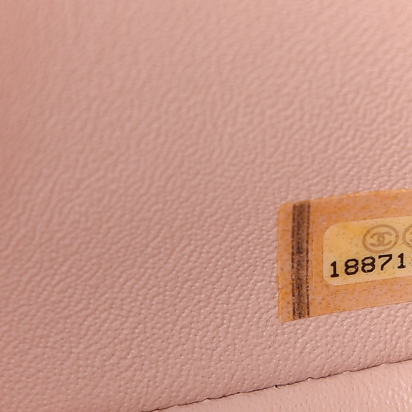Caviar Quilted Mini Square Flap Pink